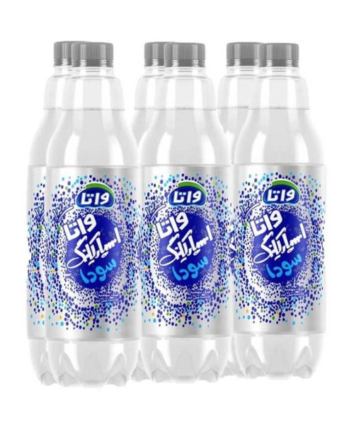 آب گازدار ساده واتا اسپارکلینگ بسته 6 عددی