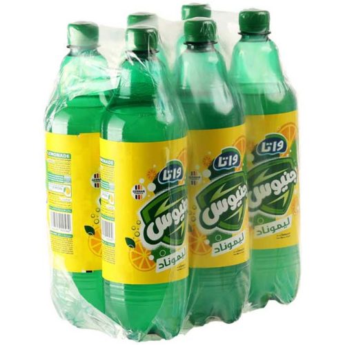 نوشابه گازدار جنیوس لیموناد بسته 6 عددی