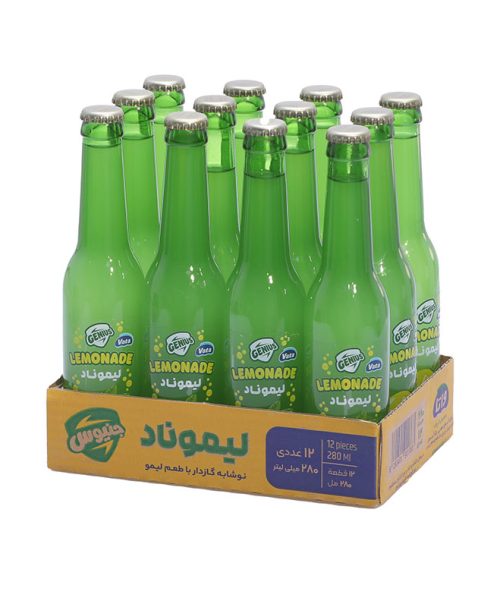 لیموناد شیشه ای جنیوس 280 میلی لیتری